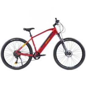 Bicicletta elettrica Pegas Touret Dynamic M 29 pollici, Rosso Giallo