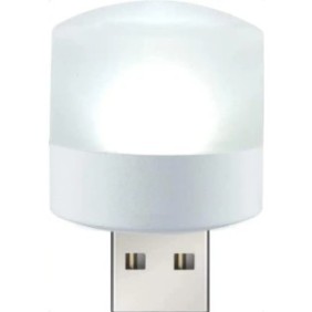 Lampada LED con USB, luce bianca, Bianca