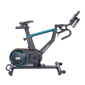 Fitness bike inSPORTline, inCondi S200i, 24 corse simulate, 6 programmi preimpostati, supporto per telefono/tablet, Nero/Blu