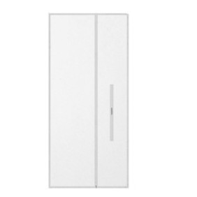 HOOMEE guarnizione per porta con cerniera e nastro adesivo, per condizionatore e asciugatrice portatile, 90 x 210 cm, Bianco