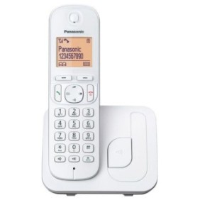 Linea wireless fissa Panasonic KX-TGC210SPW, bianca