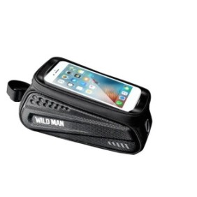 Borsa bici Wild Man con supporto per telefono Touch screen sensibile in TPU