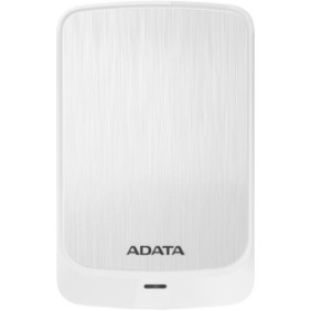 HDD esterno ADATA HV320 Slim 2TB, sensore d'urto, 2.5", USB 3.2, bianco