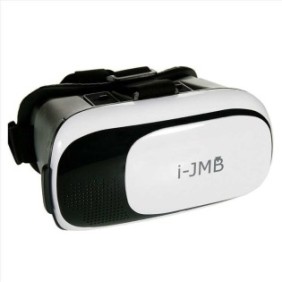 Occhiali per realtà virtuale VR Box 3D MCZVR012, Bianco
