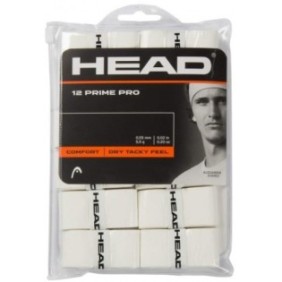 Set overgrip Head Prime Pro, 12 pezzi/set, bianco