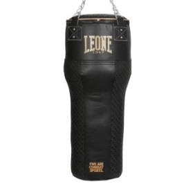Sacco da boxe, LEONE, Poliuretano/Cotone/EVA, 30 kg, 100 cm, Nero
