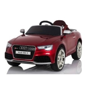 Auto elettrica per bambini, Audi, Rossa