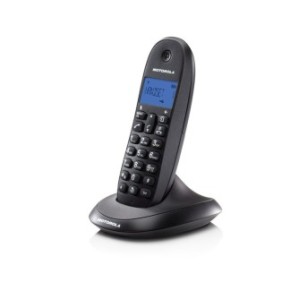 Telefono cordless Motorola C1001LB, Nero