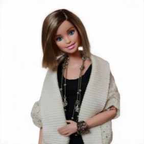 Parrucca per bambola TAKUMI, Goldie, 5 cm, +3 anni