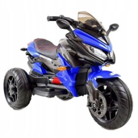 Motore giocattolo con 3 ruote, SUPERToys, Plastica, Multicolor