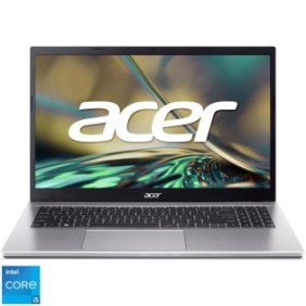 Laptop Acer Aspire 3 A315-59 con processori Intel® Core™ i5-1235U fino a 4,4 GHz, 15,6", Full HD, 16 GB DDR4, SSD sì 512 GB, grafica Intel® Iris® Xe, senza sistema operativo, argento puro