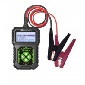 Tester batteria auto, Quicklynks, schermo LCD, 8-30 V, 30 Ah-220 Ah, Nero