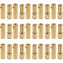 Set di 15 connettori banana ESC maschio-maschio da 5,5 mm per batteria o motore modello RC, cornici dorate