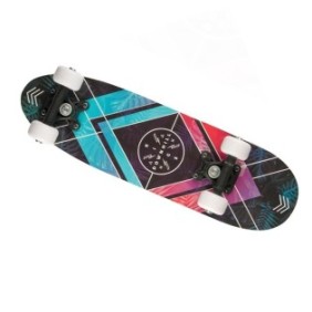 Skateboard con telaio in alluminio, 53x15x8 cm, ATU-089906