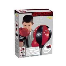 Palla da allenamento per boxe con guanti inclusi, 67-102 cm, ATU-083740