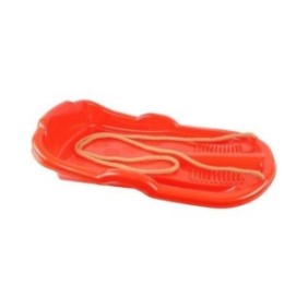 Slitta in corda per bambini Mercaton®, plastica, massimo 25 kg, 61 x 35 x 10 cm, rosso
