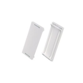 Accessorio supporto scatola condizionatore, Vecamco Combi Plus, 100 x 50 x 5 mm, bianco