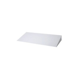 Protezione dalle intemperie per condizionatore esterno, Vecamco, metallo, 1000x470x123 mm, bianco