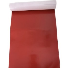 Set di riparazione per teloni per rimorchio per auto, rosso, rotolo 220 cm x 32 cm, toppa extra resistente