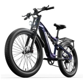 Bicicletta elettrica Shengmilo MX03 BAFANG1000W Motore con freno a disco meccanico 48V17.5AH Blu