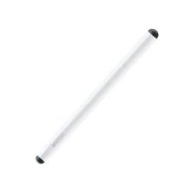 Penna stilografica passiva con 2 pennini utente, compatibilità universale, colore bianco