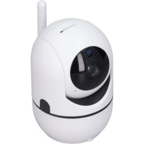 Telecamera di sorveglianza IP Wi-Fi con Baby Monitor per visione notturna e rotazione automatica, Full HD, 1 antenna, Neo™ Camy-Cam®
