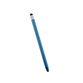 Penna universale con 2 estremità in silicone per l'uso, colore blu