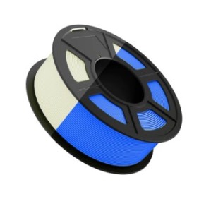 Rotolo di filamento, PLA, 1,75 mm, blu fluorescente, Sunlu