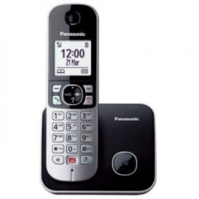Telefono cellulare Panasonic KX-TG6851SPB, LCD da 1,8 pollici, nero