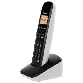 Telefono cellulare Panasonic KX-TGB610SPW, LCD, SIM singola, Nero/Bianco