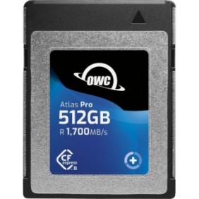 Disco rigido, OWC, CFexpress Atlas Pro, 512 GB, 1700 / 1500 MB/s