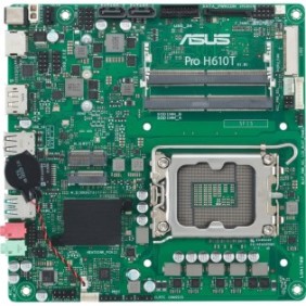 Scheda madre, ASUS PRO H610T-CSM, 64 GB, Intel, 1700, DDR5, tmITX