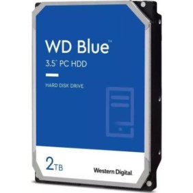 HDD, Western Digital, 64 MB, SATA III, 2 TB, 3,5 pollici, multicolore