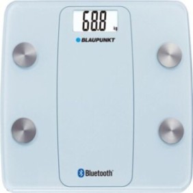 Bilancia elettronica Blaupunkt, Bluetooth, iOS/Android, max. 180 kg, Azzurro