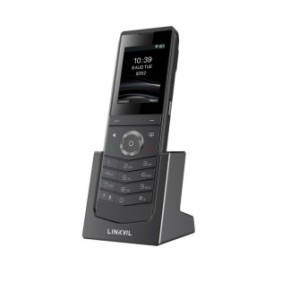 Telefono portatile VoIP Fanvil, Linkvil W611W, Wi-Fi 6, IP67, 1,8 m, Nero