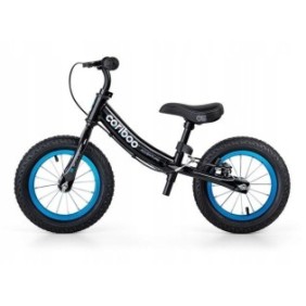Bicicletta per bambini senza pedali, Cariboo, Freno, Alluminio, 30,5 cm, Blu/Nero, 3+