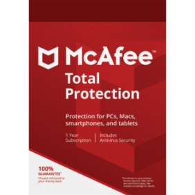 Licenza per McAfee Total Protection, 1 anno