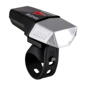 Luce anteriore per bicicletta Sigma Buster 600 HL, USB, nera