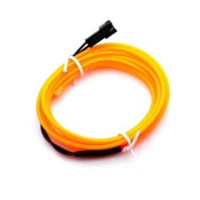 Striscia LED, EinParts Automotive, 12V, 1 m, Arancione