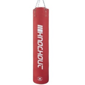 Sacco da boxe Skintex Knockout, 1,2 m, rosso