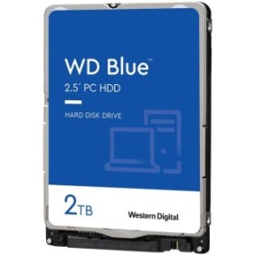 HDD per laptop WD Blue sì 2 TB, 5.400 giri/min, cache sì 128 MB, SATA-III