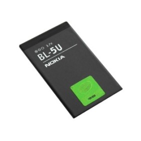 Batteria Nokia BL-5U agli ioni di litio 1000 mAh, da scartare