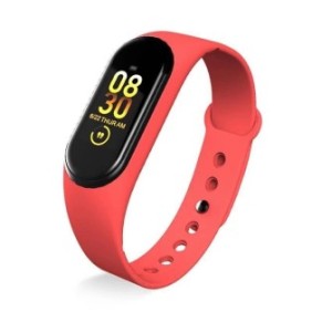 Bracciale fitness Smartband Smartomat Sunset 4 Rosso