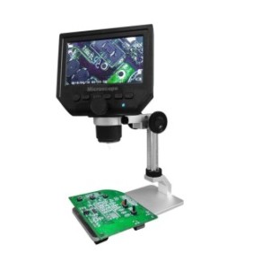 Microscopio digitale elettronico portatile WIFI con schermo LCD da 4,3 pollici, risoluzione 2,0 MP, con ingrandimento dell'immagine da 50-1000X - Phuture®