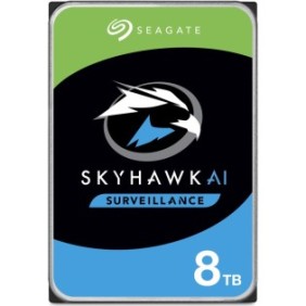 Unità disco rigido Seagate® SkyHawk™ AI, 8 TB, cache da 256 MB, SATA-III