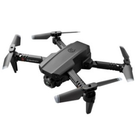 Drone HouDeOS™ per bambini, doppia fotocamera HD 1080P, 3 batterie, quadricottero con telecomando pieghevole, ribaltamento a 360°, WiFi FPV, nero