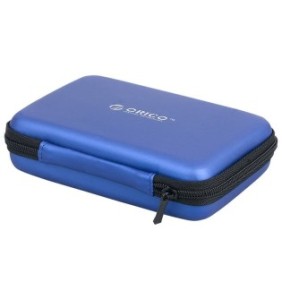 Custodia Orico compatibile con HDD/SSD da 2,5 pollici e accessori GSM Blu