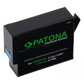 Batteria Patona Premium AHDBT-901 ADBAT-001 1730mAh sostituisce GoPro Hero 9 GoPro Hero 10- 1347