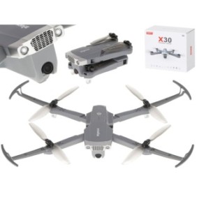 Drone RC SYMA X30, 2,4 GHz, telecamera WIFI 1080p, grigio