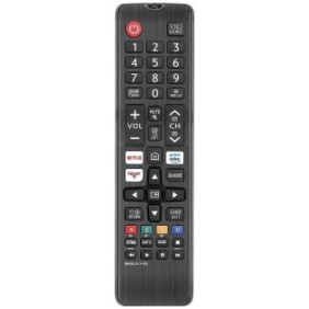 Telecomando per Samsung Smart TV BN59-01315B, x-remote, universale, serie RU / QLED / TU, Netflix, Prime video, Rakuten, Nero